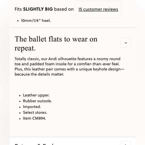 NWT J. Crew “City Blue” Ballet Flats with Andi Keyhole detail - Picture 11 of 12